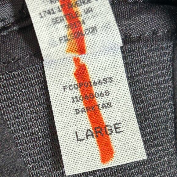 FILSON INSULATED TIN CLOTH CAP DARK TAN L USA Made - Picture 13 of 15